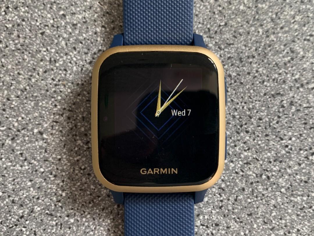 GARMIN VENU SQ MUSIC BLUE/GOLD WATCH 
