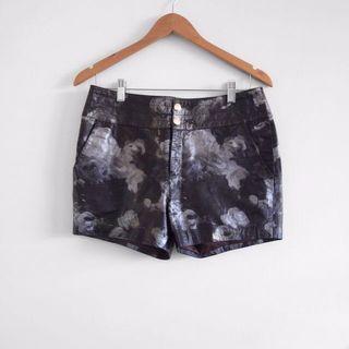 Genuine lamb skin shorts