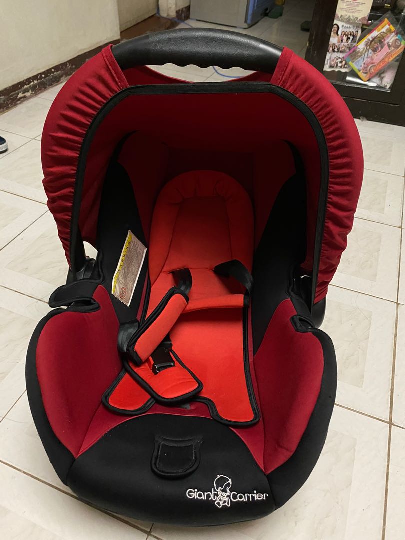 Giant carrier basket type car seat for baby Babies Kids Going Out Carriers Slings on Carousell