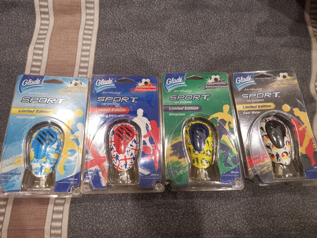 Glade Car Freshener Limited Edition World Cup, Car Parts & Accessories
