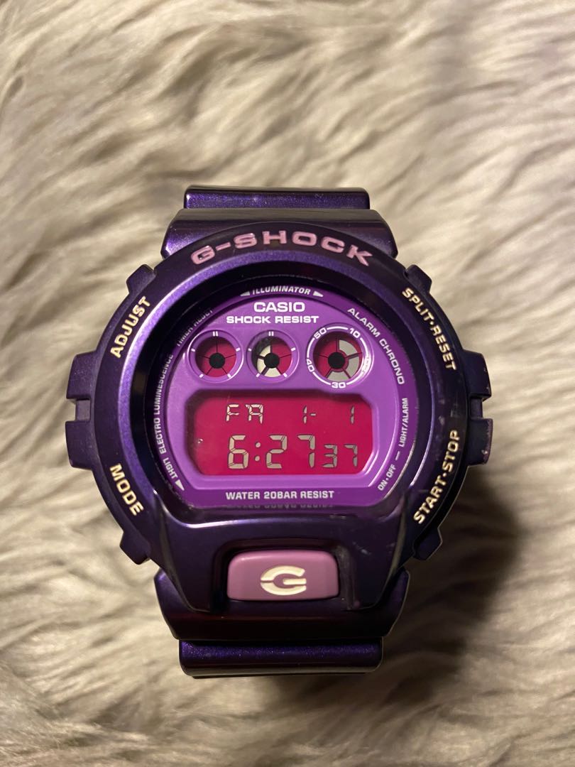 G shock dw shop purple
