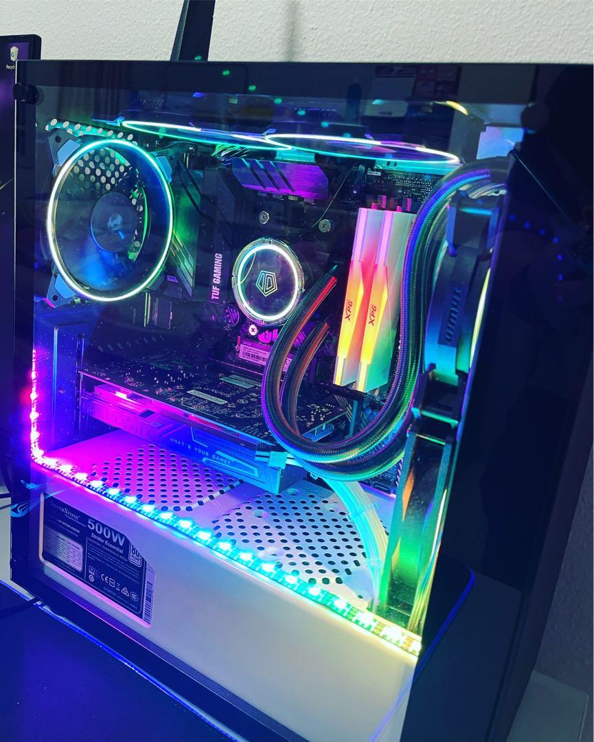 Home Gaming Setup, Decent Humble PC, Ryzen, WorkStation, Budget Setup