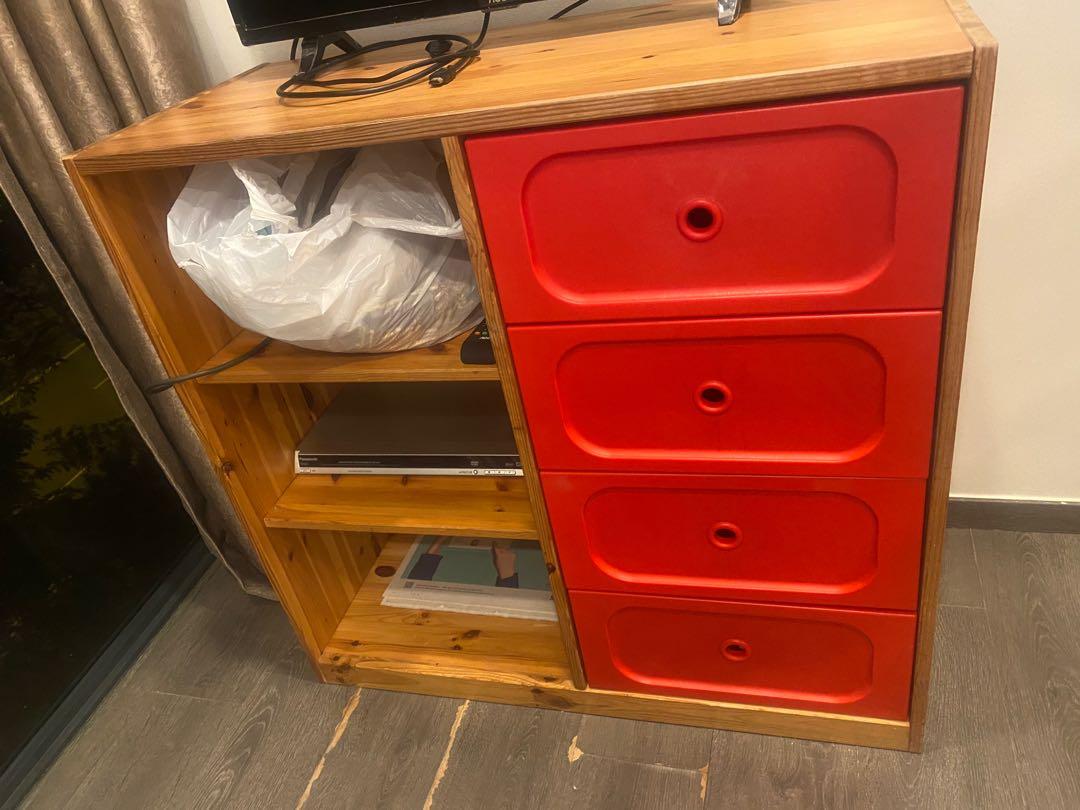 Ikea shelve and drawer, Furniture, Shelves & Drawers on Carousell