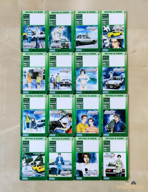 INITIAL D Arcade Stage Ver.3 Full Set Collectible Cards, Hobbies & Toys