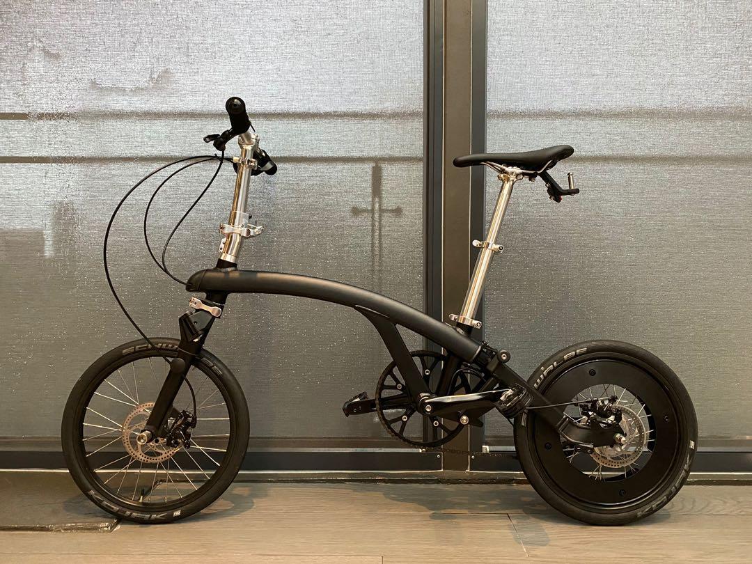 Iruka Japanese Folding Bike Black