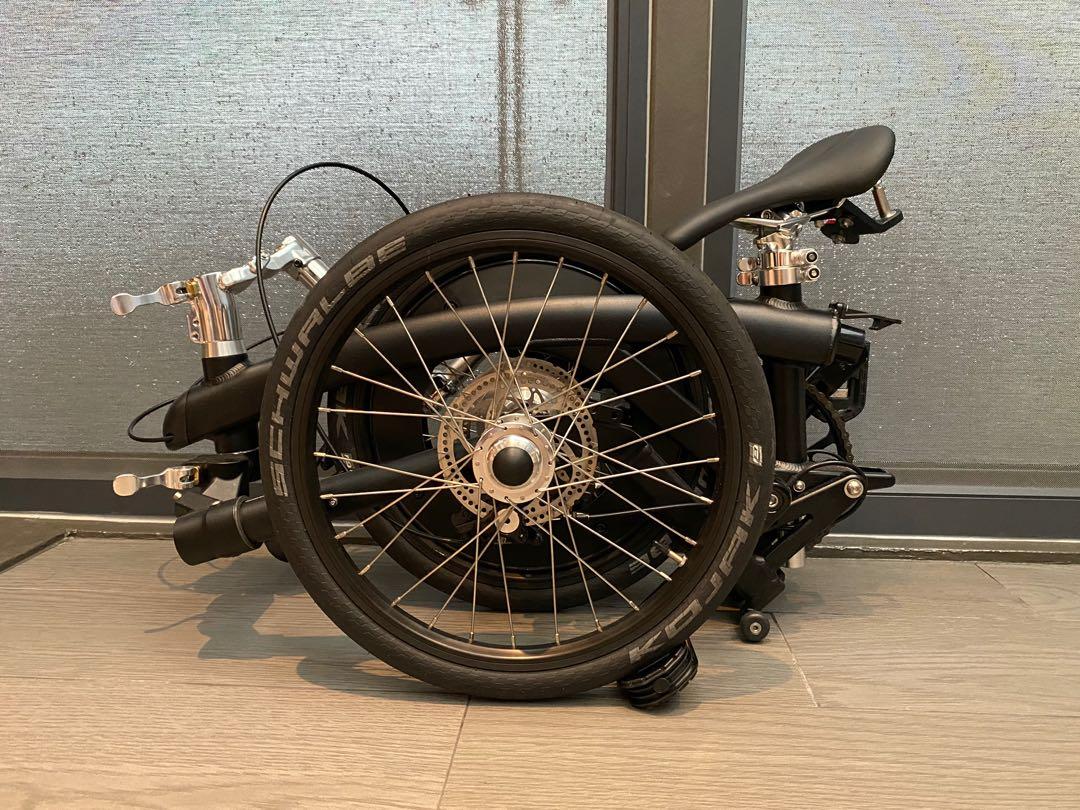 Iruka Japanese Folding Bike Black, Sports Equipment, Bicycles & Parts