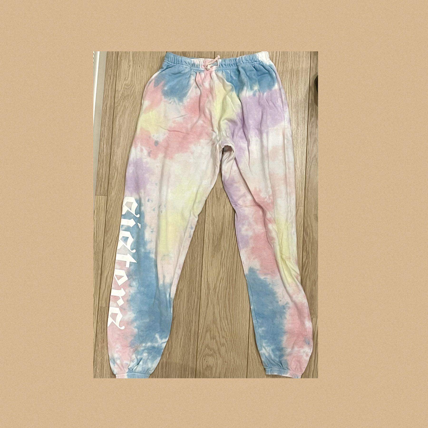 James Charles Sisterland Rainbow Sherbet Tie Dye Sweatpants