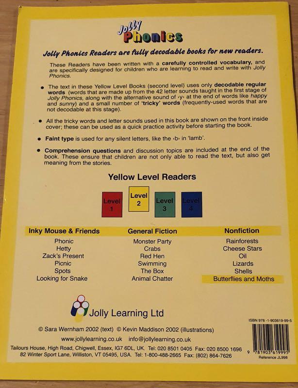 Jolly Phonics Yellow reader, Hobbies & Toys, Books & Magazines, Fiction