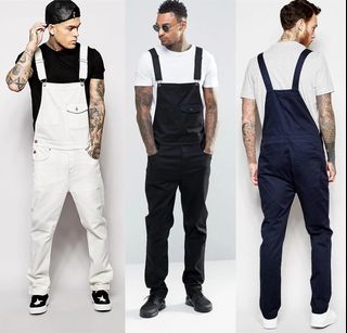 Mens denim on sale overalls for sale