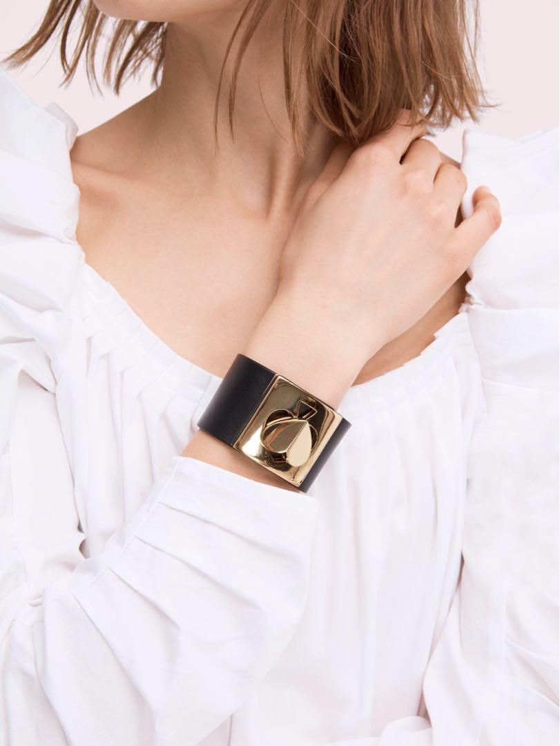 Kate spade leather bracelet online