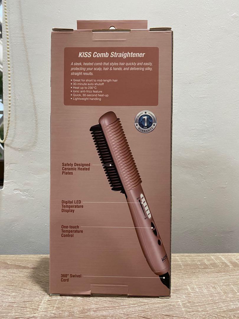 Kiss Comb Straightener Beauty Personal Care Hair on Carousell