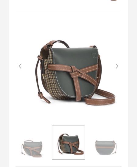 Loewe gate tweed small bag clearance