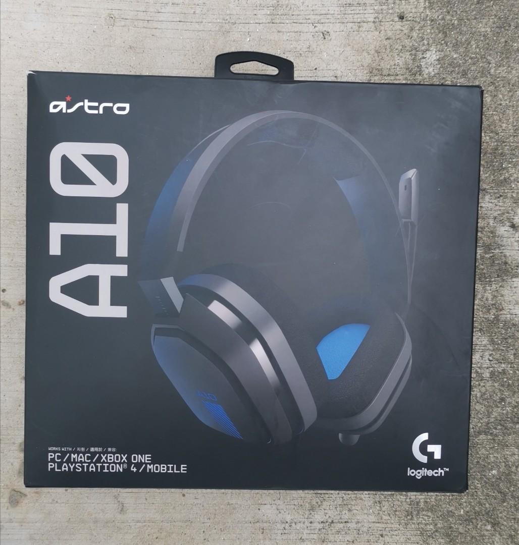 logitech astro a10 gaming headset
