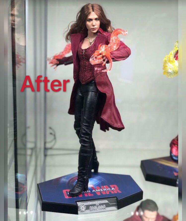 Hot toys scarlet online witch infinity war