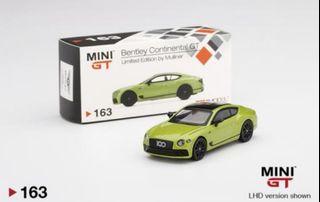 Mini GT Bentley continental GT (Limited edition by Mulliner)