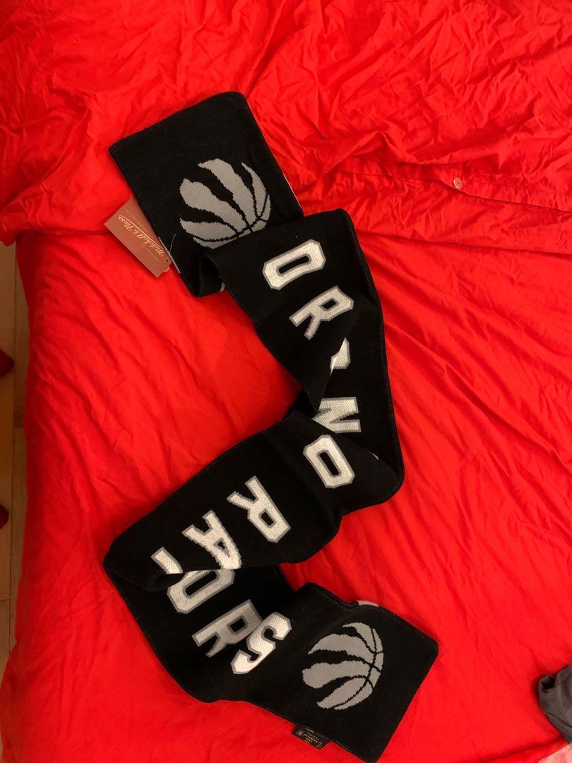 OVO x Mitchell & Ness Raptors Scarf Black