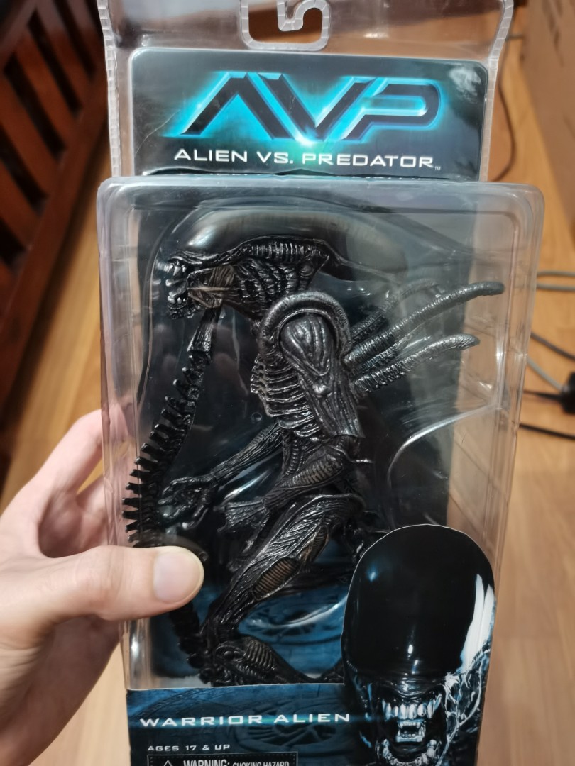 Neca AVP WARRIOR ALIEN FIGURE Action Figures Accessories