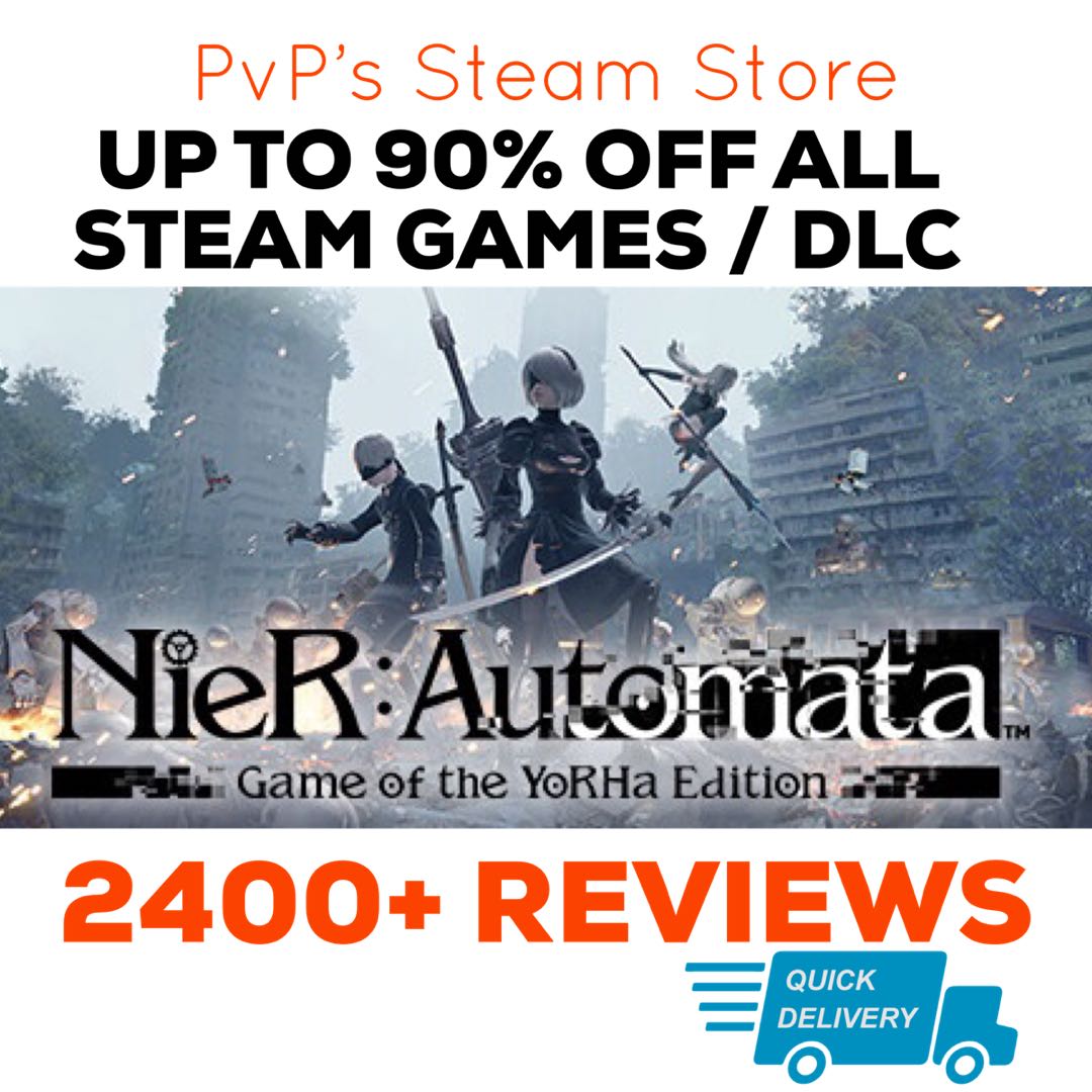 Nier Automata Steam Games Toys Games Video Gaming Video Games On Carousell