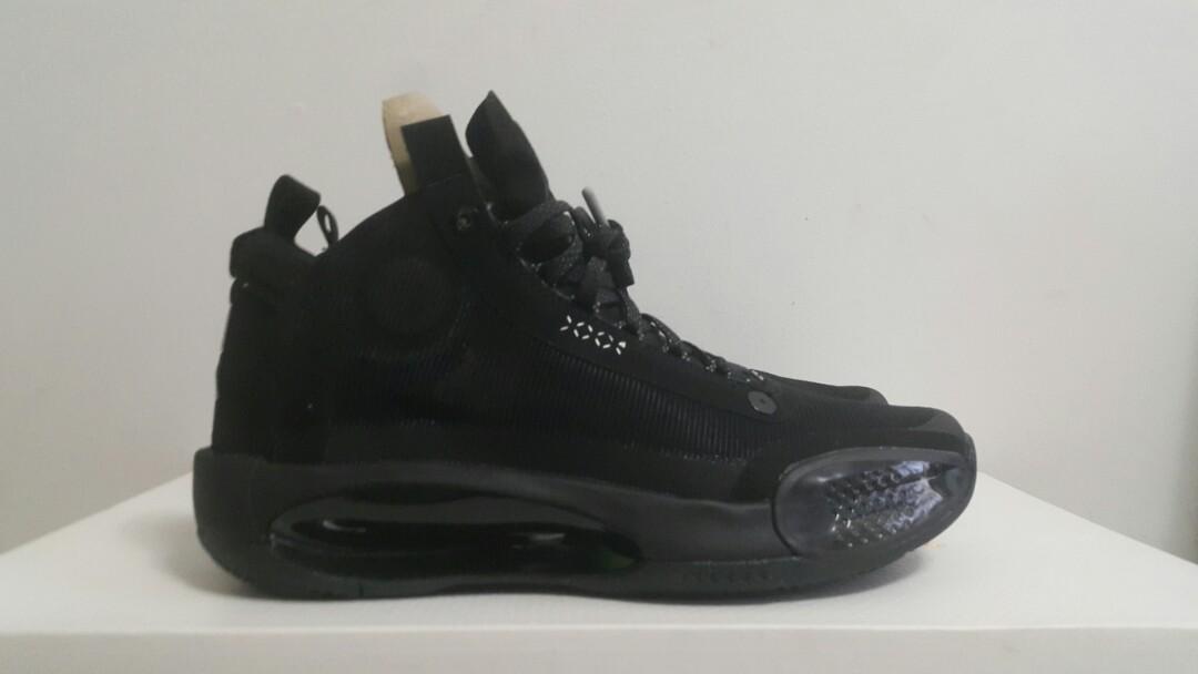 Nike Air Jordan 34 Black Cat Men S Fashion Footwear Sneakers On Carousell Nike Air Jordan 34 Black Cat Men S Fashion Footwear Sneakers On Carousell