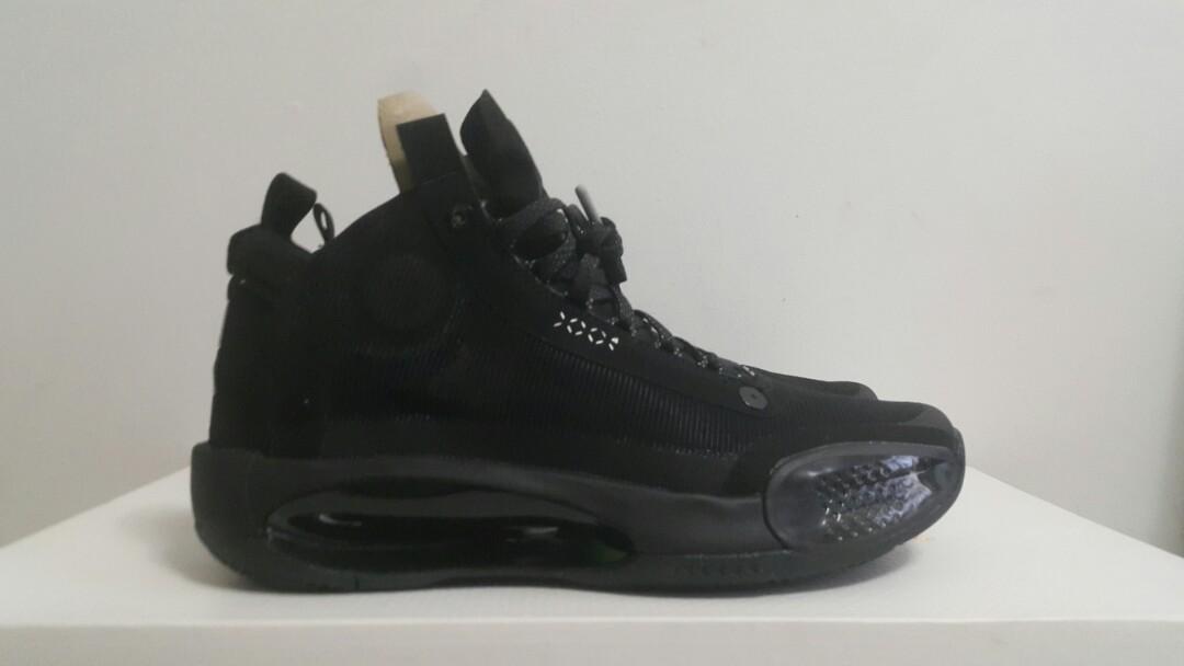 Nike Air Jordan 34 Black Cat Men S Fashion Footwear Sneakers On Carousell