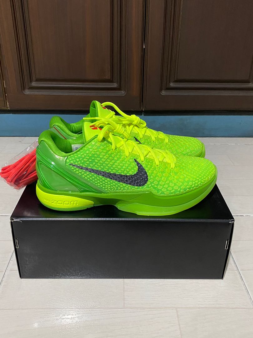 Nike Kobe Protro Grinch/Green Apple, Men's Fashion, Footwear, Sneakers on Carousell