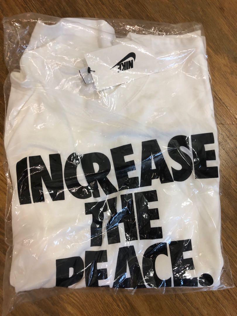 stussy nike increase the peace