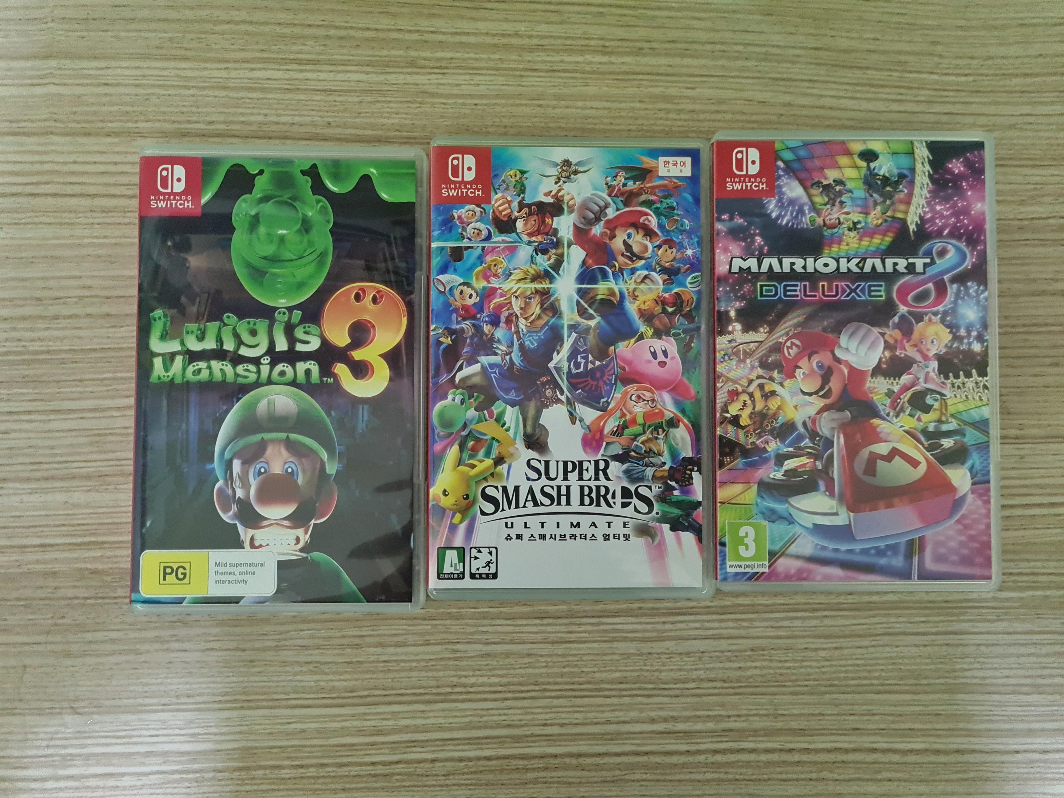used games nintendo switch