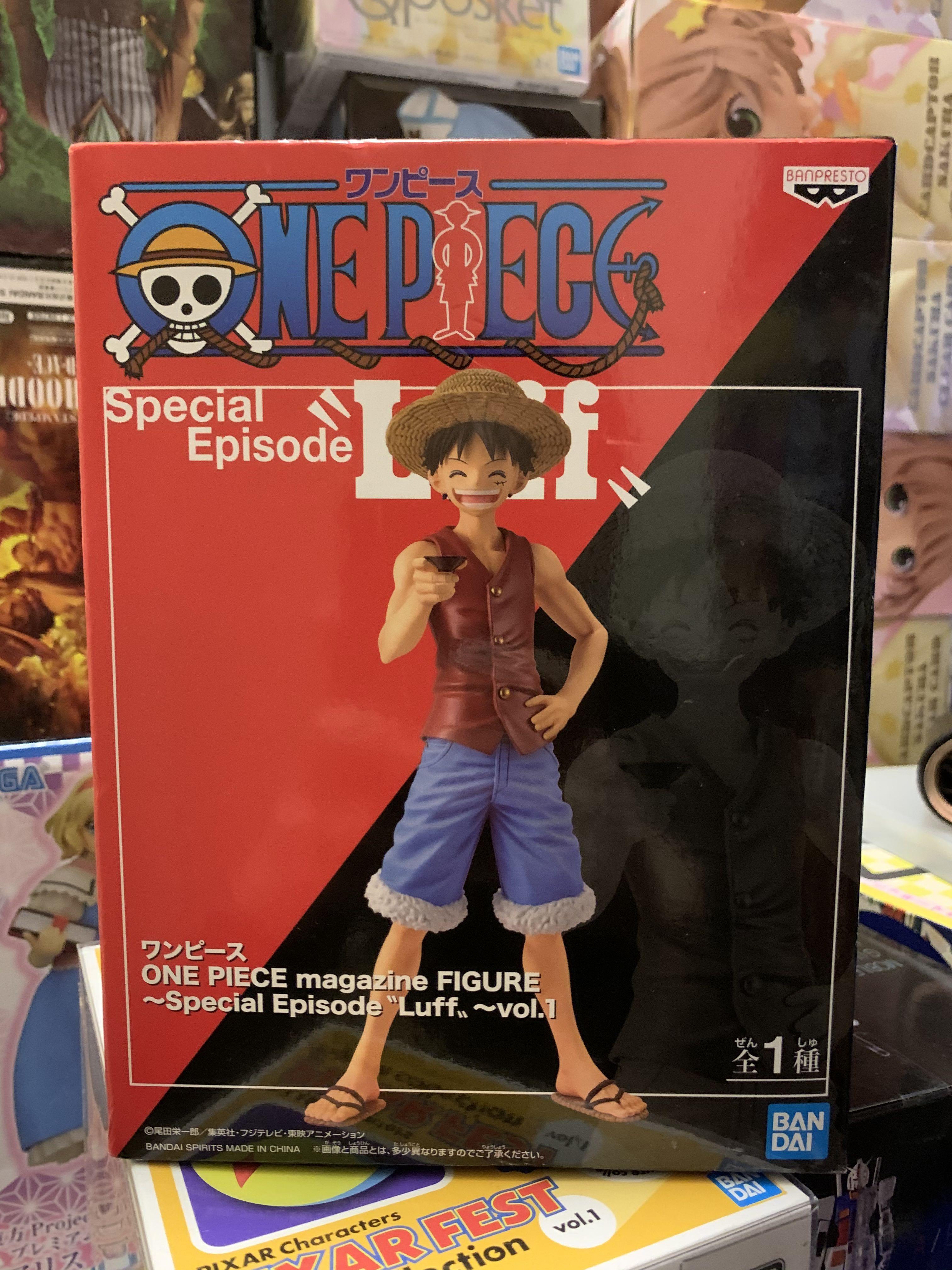 日版 One Piece 海賊王 Monkey D Luffy 路飛 One Piece Magazine Figure Special Episode Luff Vol 1 三兄弟 Figure 模型景品 興趣及遊戲 玩具 遊戲類 Carousell