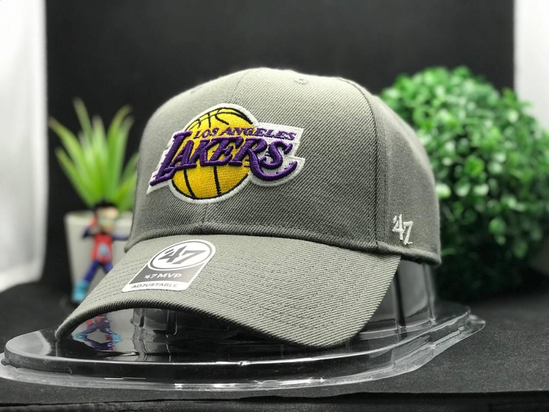 Lakers 47 hat top