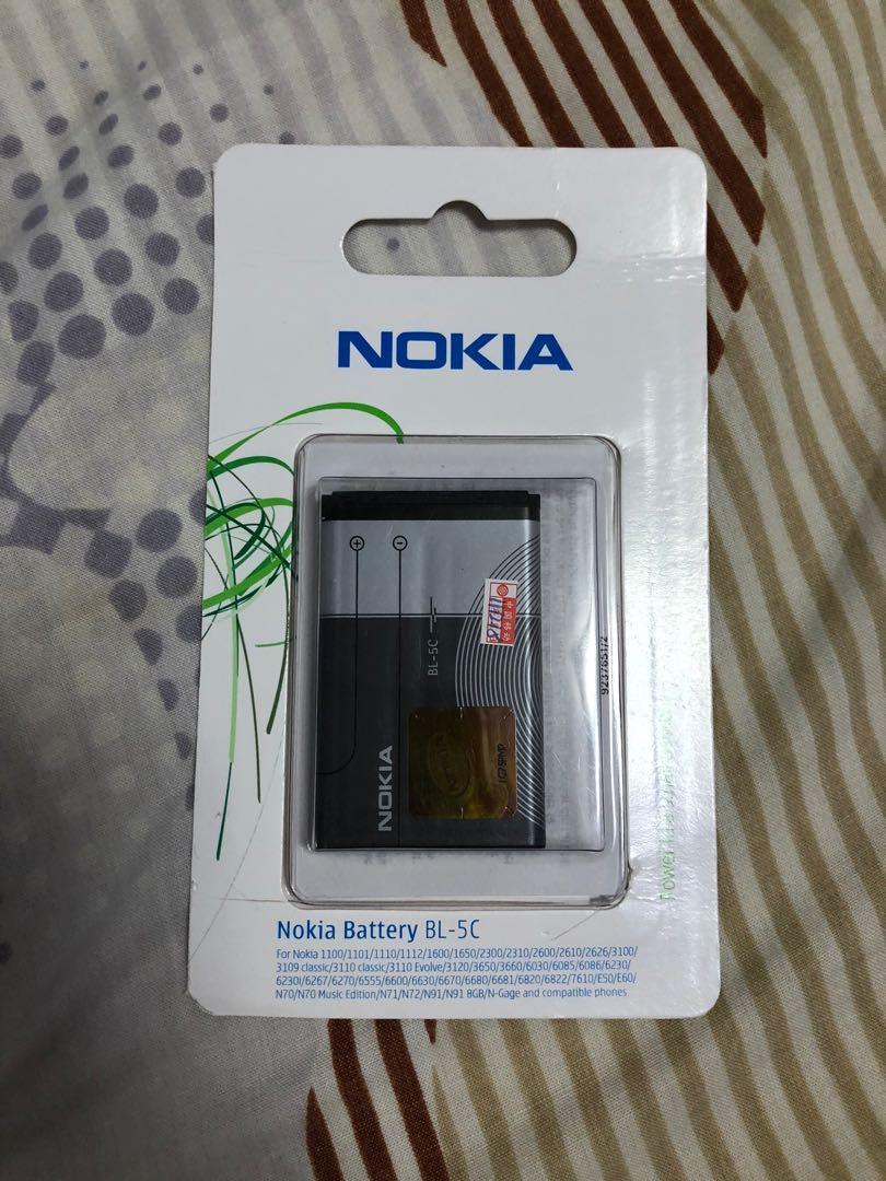 original nokia bl 5c battery