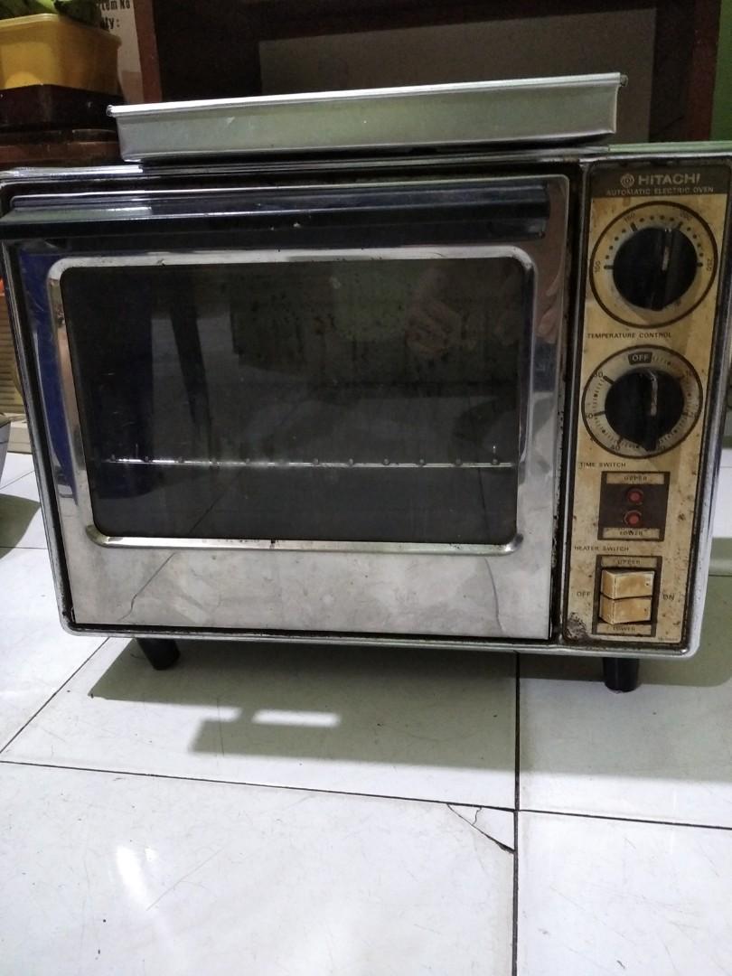 Oven Listrik Besar 24L Hitachi #RamadanSale, Elektronik, Lainnya di  Carousell