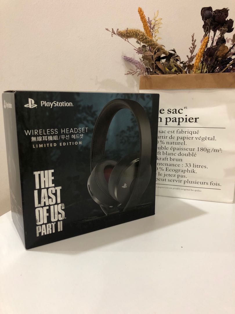 PlayStation Wireless Headset The Last of Us Part II Video Gaming Video Game Consoles Others on Carousell