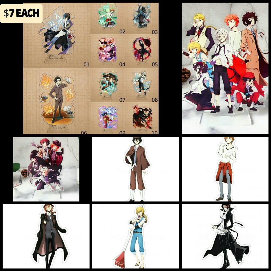 [PO] Bungou Stray Dogs bungo stray dogs BSD anime merch stand standee ...