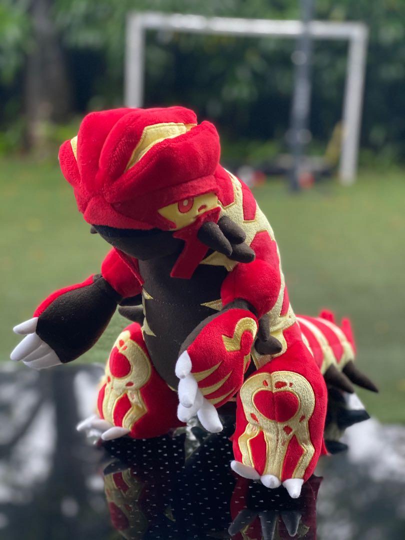 Primal online groudon plush