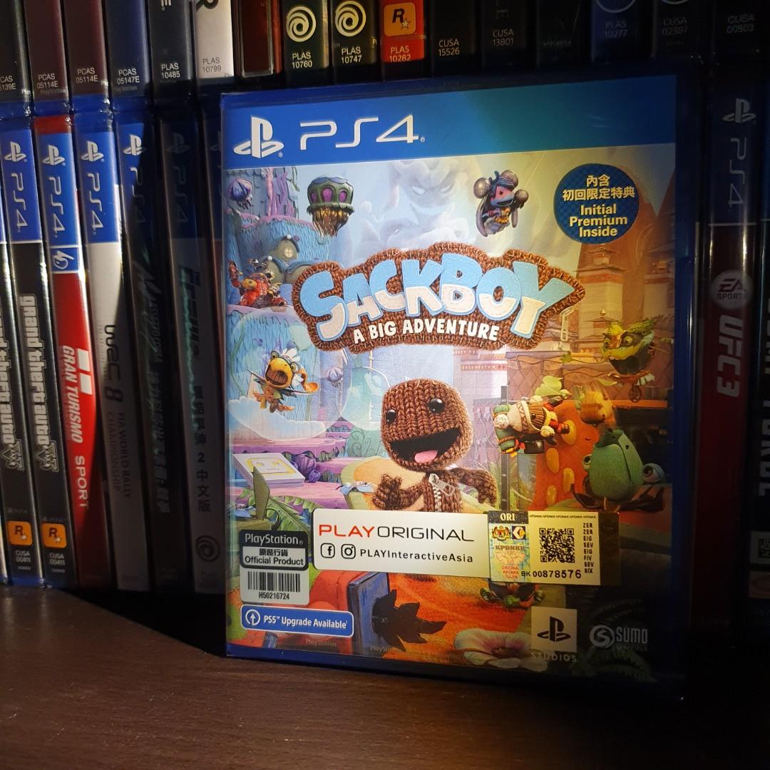 PS4 Sackboy A Big Adventure, Video Gaming, Video Games, PlayStation on ...