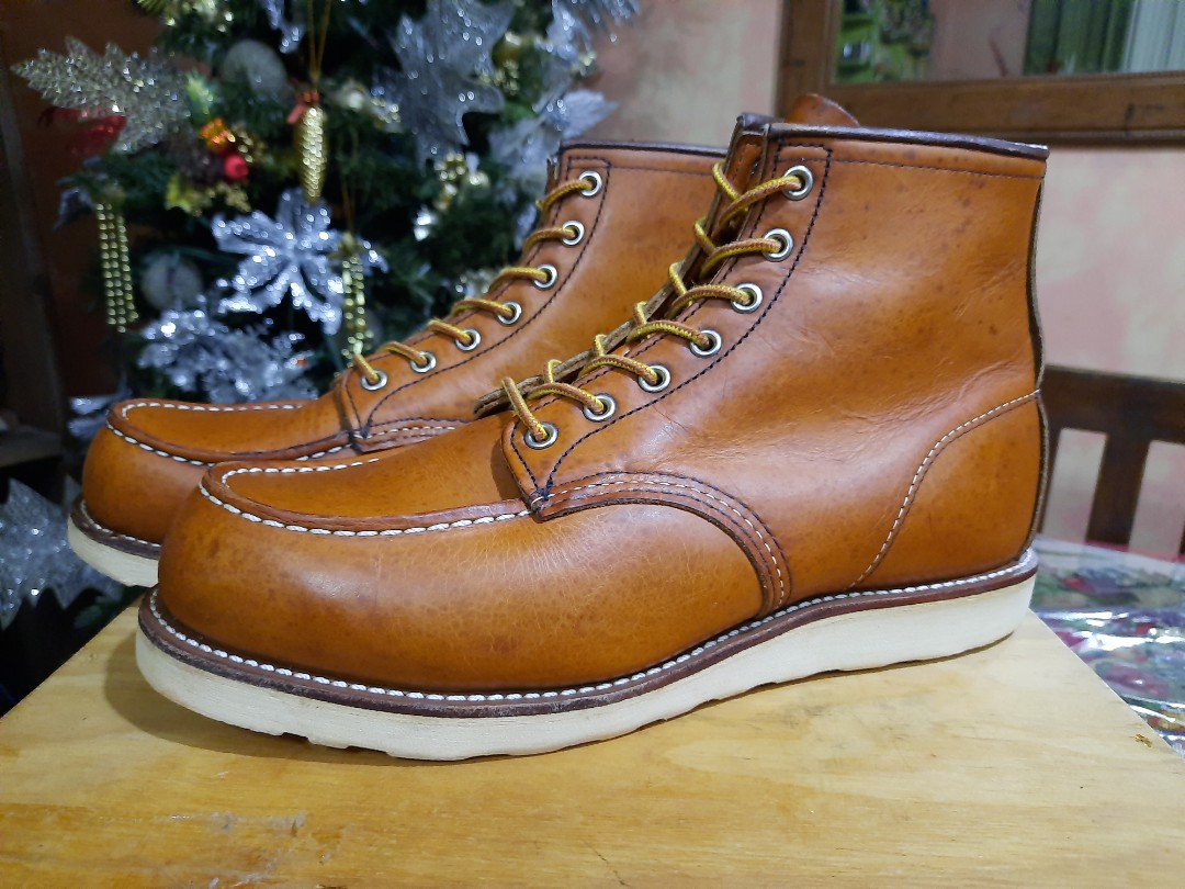 Red Wing 875 Oro Legacy Leather Redwing Men S Fashion Footwear Boots On Carousell
