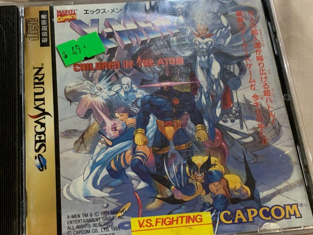 Sega Saturn X Men Children Of The Atom Video Gaming Video Games On Carousell