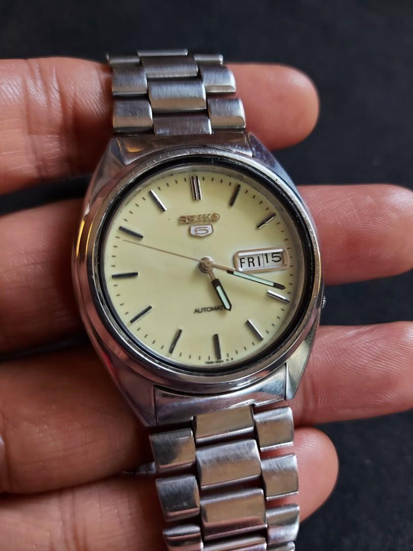 Seiko 5 Automatic Watch Lumibrite Dial, Men's Fashion, Watches ...