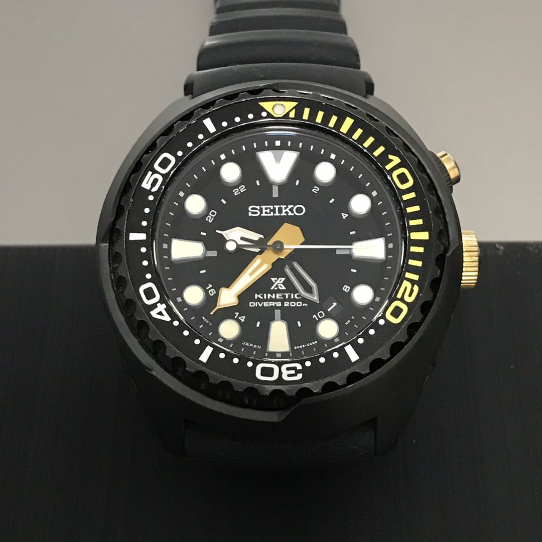 Seiko Kinetic GMT SUN045P1 SUN045 50th Anniversary Men s