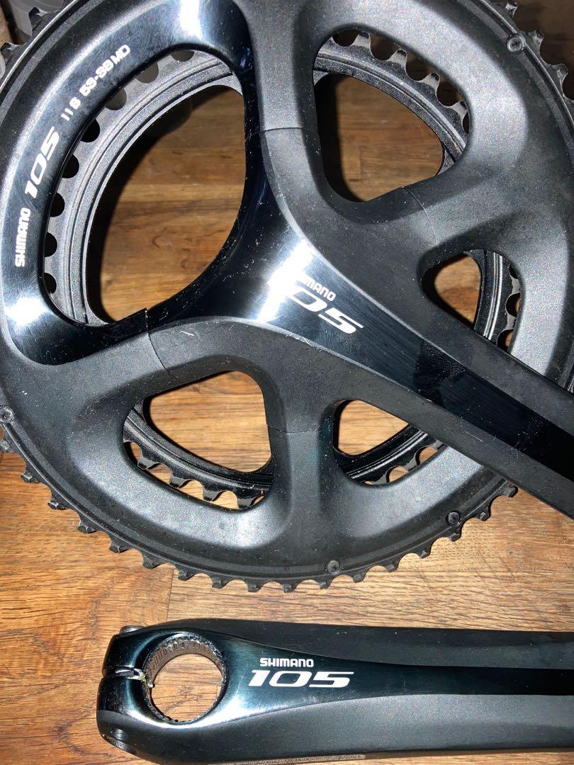 shimano 105 crankset 165mm