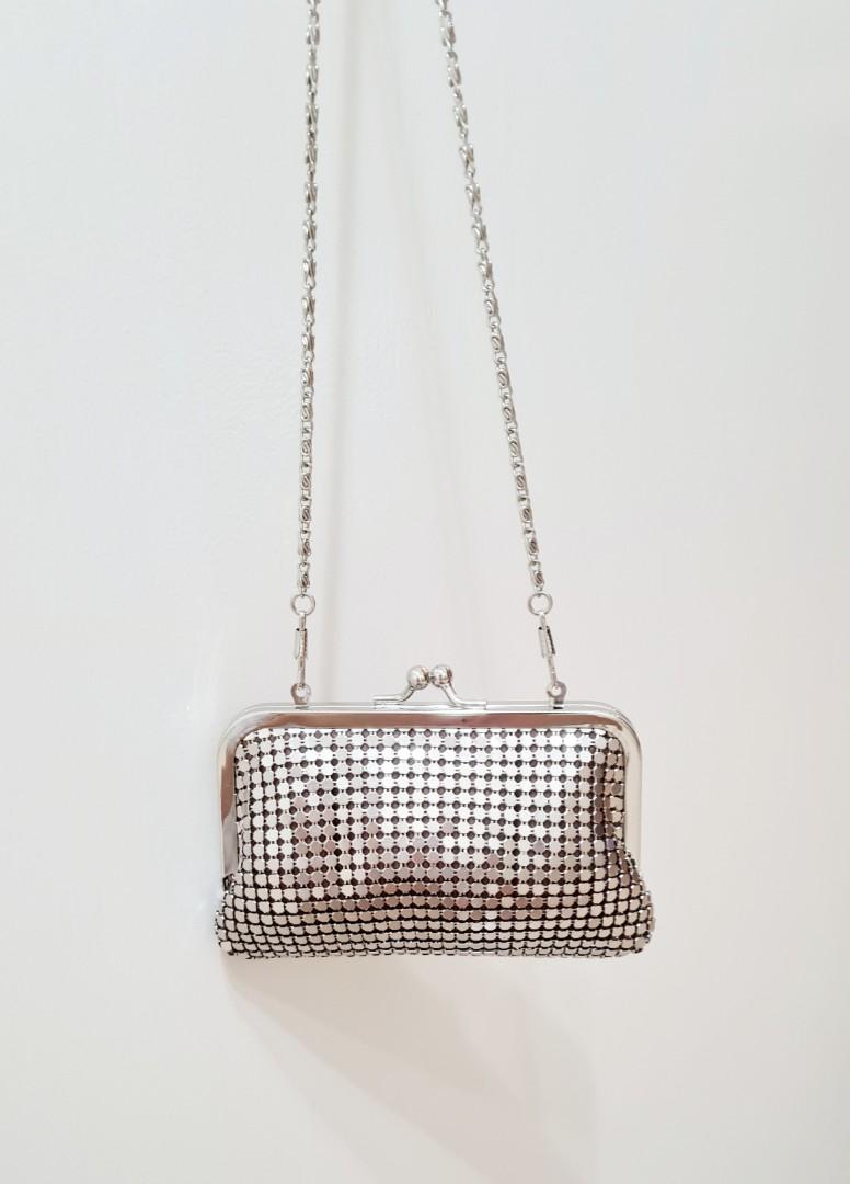 Chainmail discount clutch bag