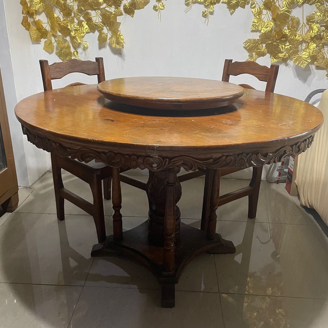 Narra round table sales price