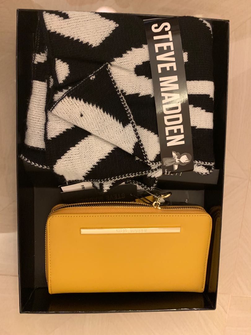 Steve madden yellow wallet new arrivals