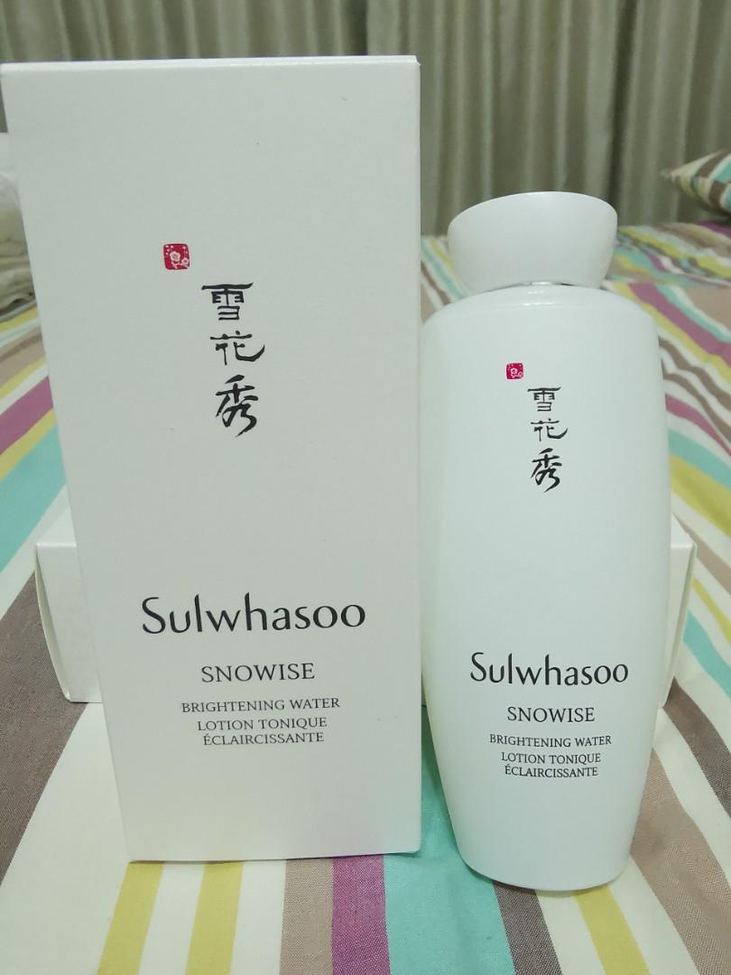 Sulwhasoo Snowise Brightening Water Beauty Personal Care Face Face Care On Carousell