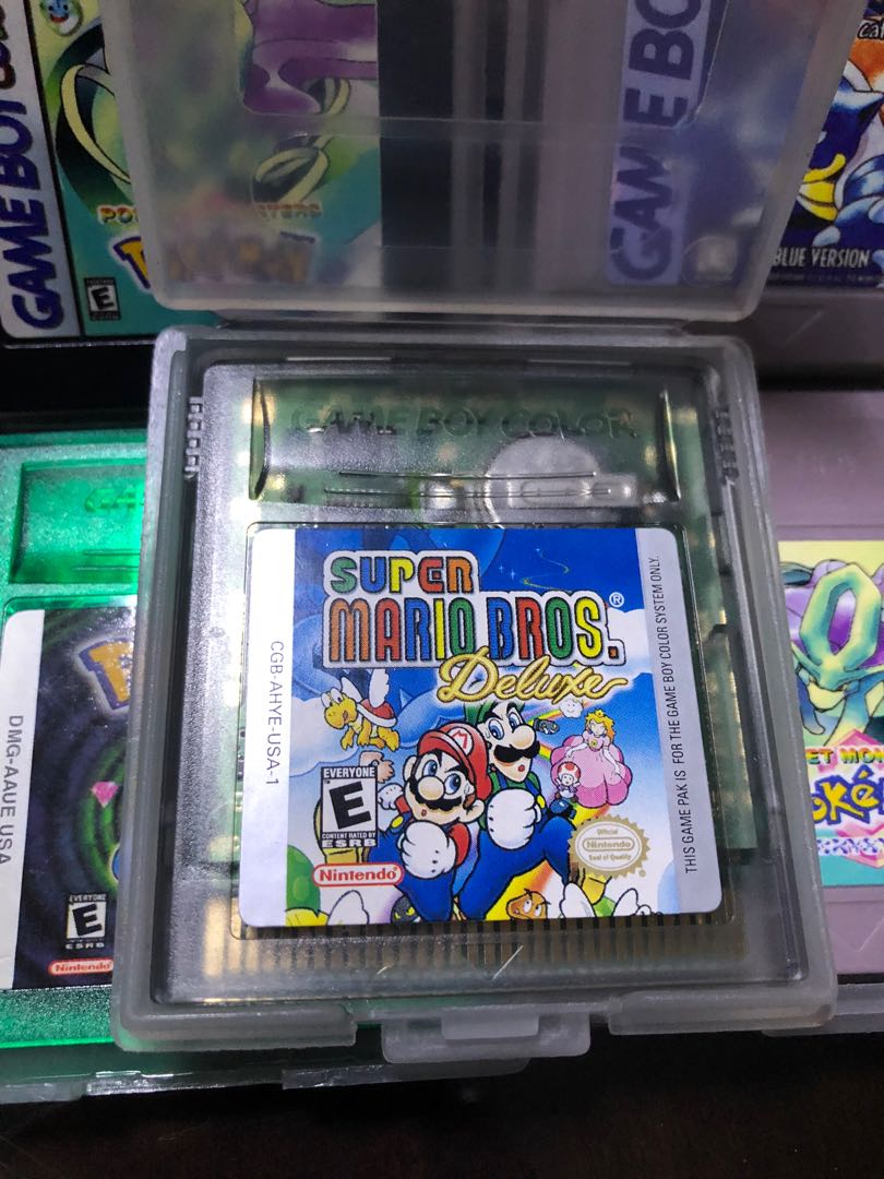 super mario bros deluxe gameboy color