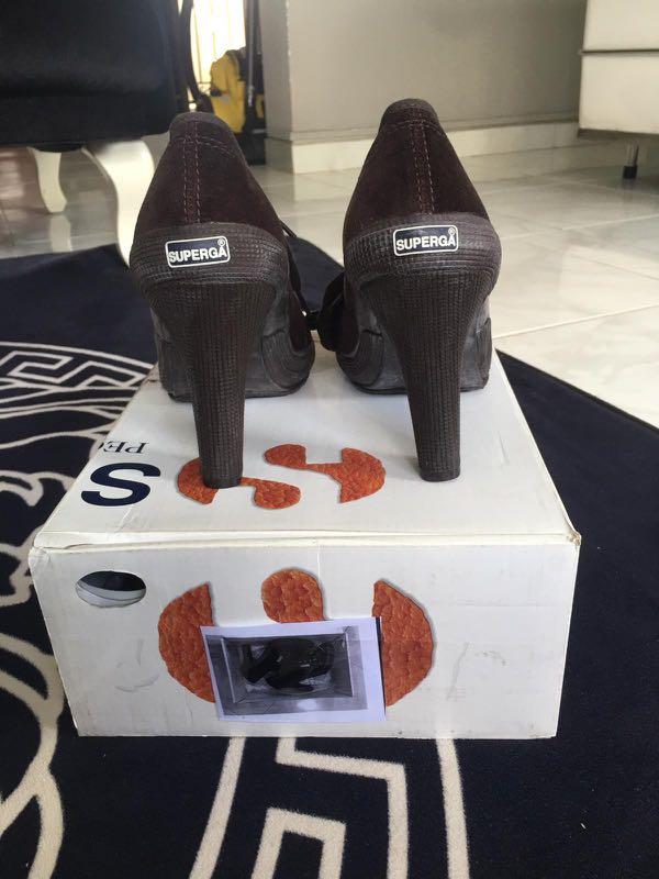 Superga discount high heels