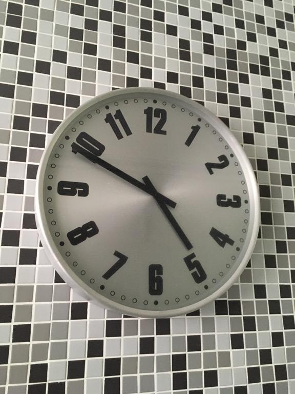 Swimming Pool Wall Clock Furniture Home Decor Antiques On Carousell