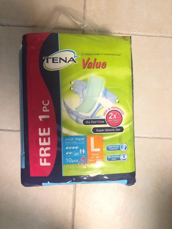 Tena Diapers for Adults, Furniture & Home Living, Bedding & Towels on