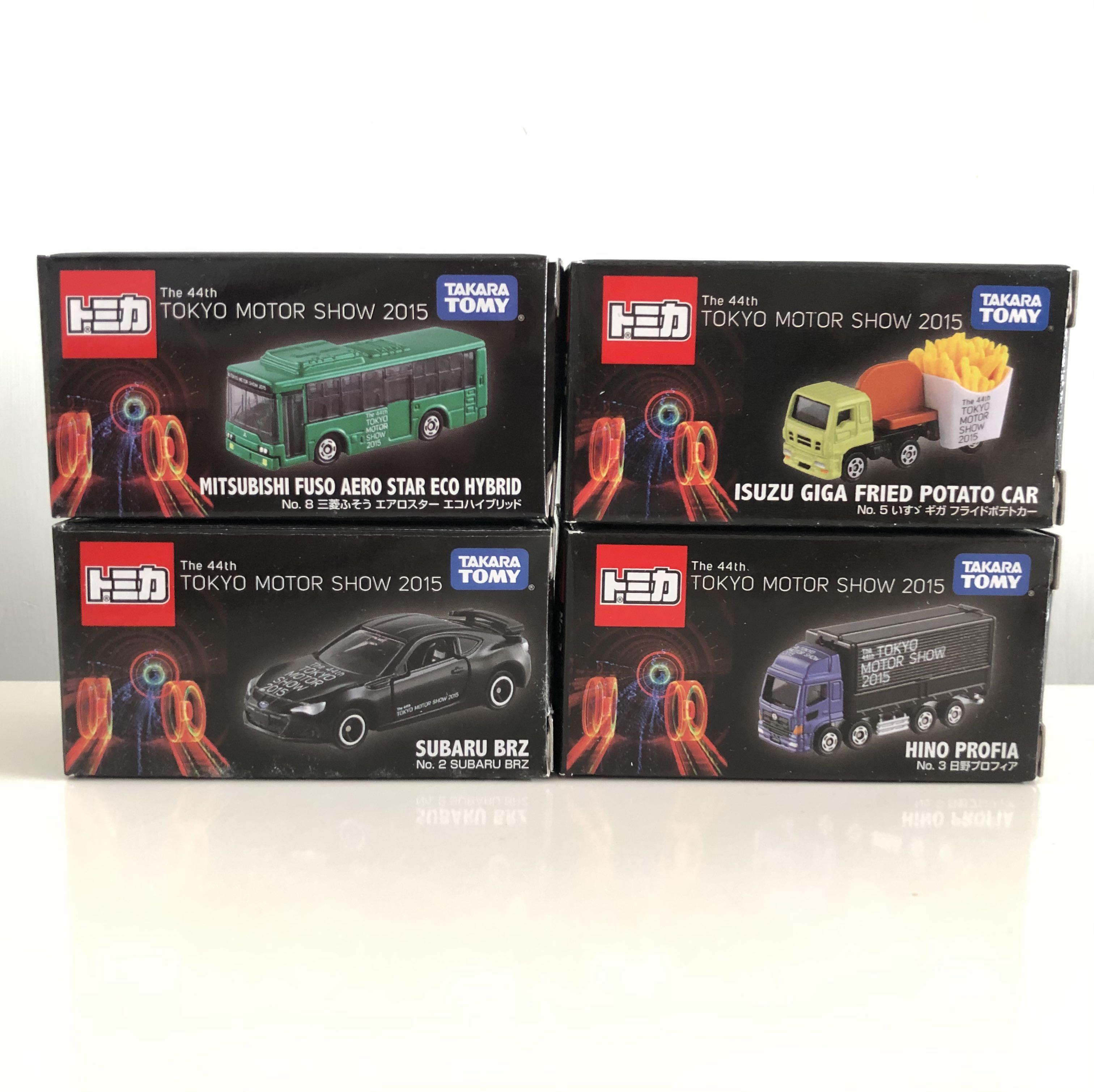 Tomica The 44th Tokyo Motor Show 15 東京車展展場限定車仔 Mutsubishi Fuso Aero Star Eco Hybrid Bus 三菱巴士 Subaru Brz 掃把佬 Hino Profia 日野貨車密斗貨櫃車 Tomica The 44th Tokyo Motor Show 15 東京車展展場限定車仔 Mutsubishi Fuso Aero Star Eco Hybrid Bus 三菱巴士 Subaru Brz 掃把佬 Hino Profia 日野貨車密斗貨櫃車