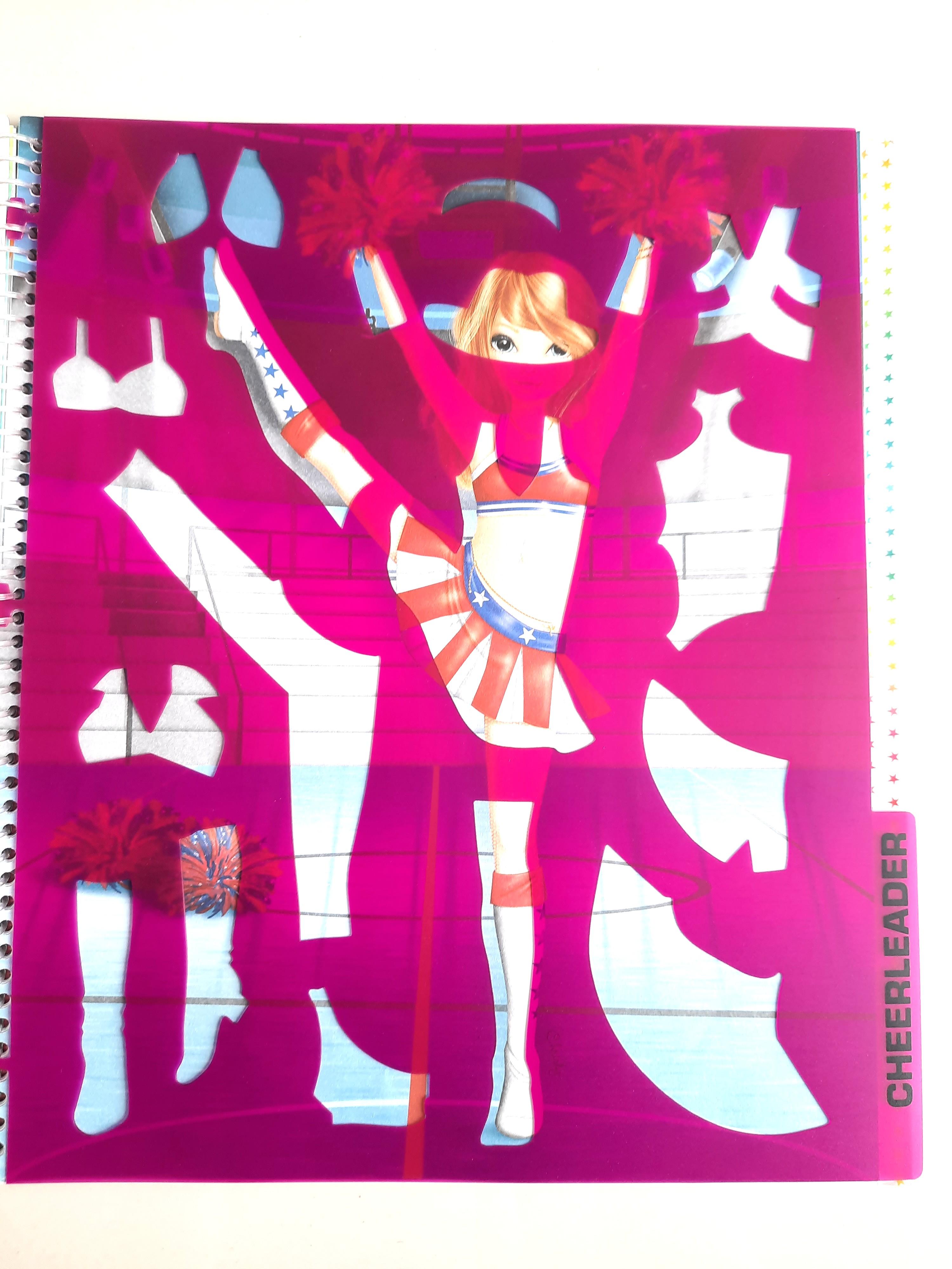 Top Model Dance Fashion Design Book/Buku Fashion/Buku Kreasi/Buku Perpaduan Baju, Buku & Alat